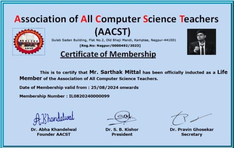 Certificate 1